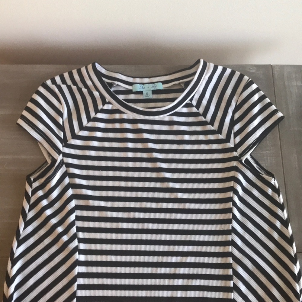 She + Sky Striped Dress